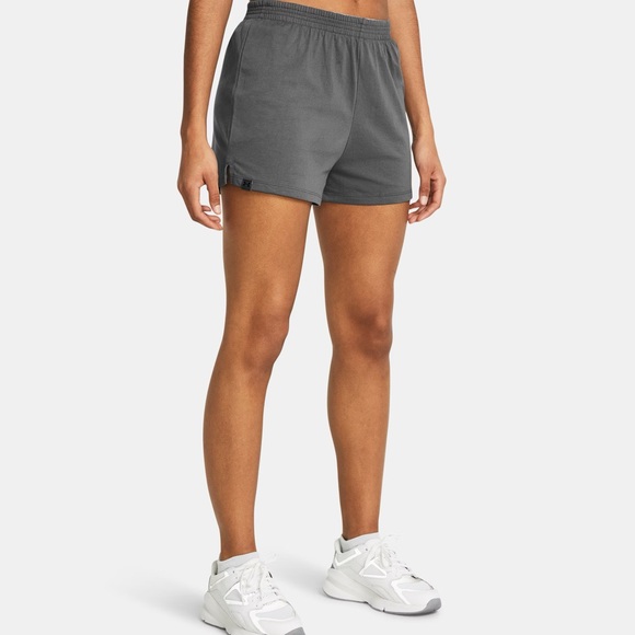 NEW Under Armour Campus Shorts. Gray. Small - Picture 3 of 8